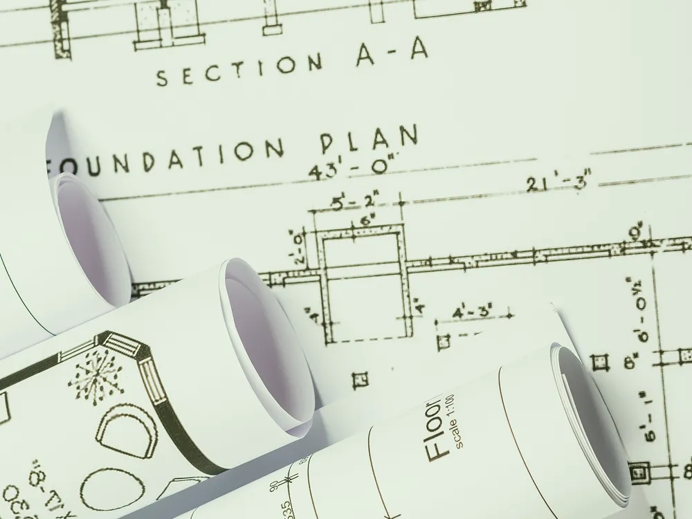progetti-tecnici-disegni-planimetrie-arrotolate